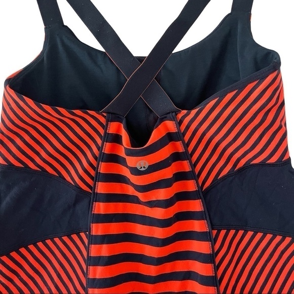 Lululemon Work It Out Tank Sea Stripe Light Flare Inkwell - Picture 11 of 12